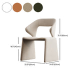 Chaises de restauration et d'accentuation rembourrées et en velours ouvrir en velours pour la maison