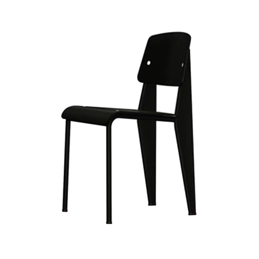 Métal et plastique Open Back Modern Side Dining Chairs for Home