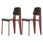 Métal et plastique Open Back Modern Side Dining Chairs for Home