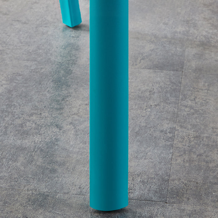 Contemporary Style Low Back Plastic Dining Side Chair for Home Use Clearhalo 'Dining Chairs' 'Dining Tables & Seating' 'dining_chair' 'furn' 'furn_dining_chair' 'Furniture' 'Kitchen & Dining Furniture' 7778386