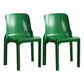 Eigentijdse stijl plastic 4 benen eetkamerstoel voor thuis