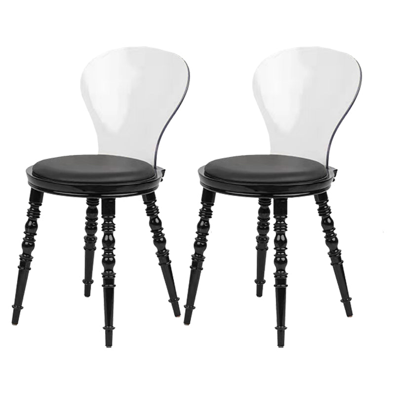 Silla de comedor tapizada de plástico para el comedor moderno