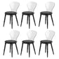 Silla de comedor tapizada de plástico para el comedor moderno