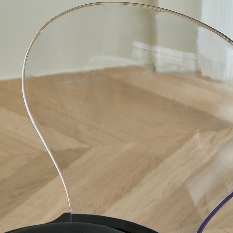 Silla de comedor tapizada de plástico para el comedor moderno