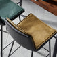 Contemporary Style Low Back Leather Armless Bar Stool with Metal Legs Clearhalo 'Bar Furniture' 'Bar Stools' 'bar_stools' 'furn' 'furn_bar_stools' 'Furniture' 'Kitchen & Dining Furniture' 7778946