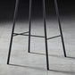 Contemporary Style Low Back Leather Armless Bar Stool with Metal Legs Clearhalo 'Bar Furniture' 'Bar Stools' 'bar_stools' 'furn' 'furn_bar_stools' 'Furniture' 'Kitchen & Dining Furniture' 7778949