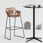Modern Style Wicker Low Back Armed Bar Stool with Metal Legs Clearhalo 'Bar Furniture' 'Bar Stools' 'bar_stools' 'furn' 'furn_bar_stools' 'Furniture' 'Kitchen & Dining Furniture' 7779110