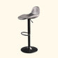 Indoor Industrial Metal Legs Faux Leather Upholstered Bar Stools