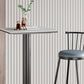 Ensemble de bar PCS 1/2/3/5 moderne avec table de pub carrée et tabourets métalliques pour la maison