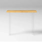 Solid Wood Acrylic Base Rectangle Bar Table for Kitchen Dining Room