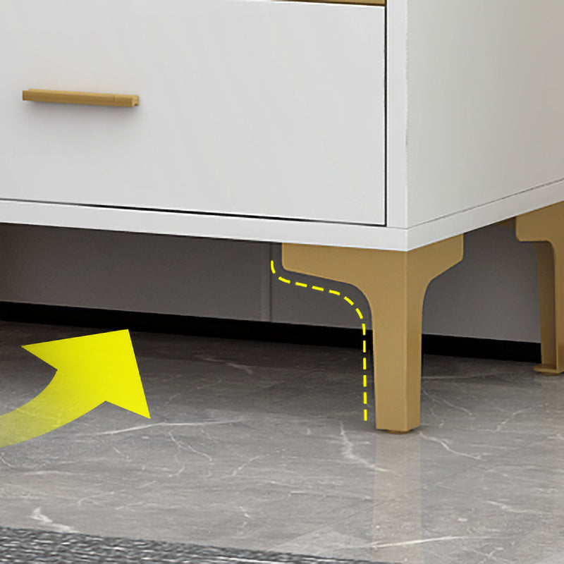 Abbattine Curio in legno a 2 porte di vetro senza illuminazione per soggiorno