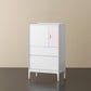 Modern Vertical Storage Chest with Soft-Close Drawers for Home White Clearhalo 'Bedroom Furniture' 'Dressers & Chests' 'dressers_chests' 'furn' 'furn_dressers_chests' 'Furniture' 7782509