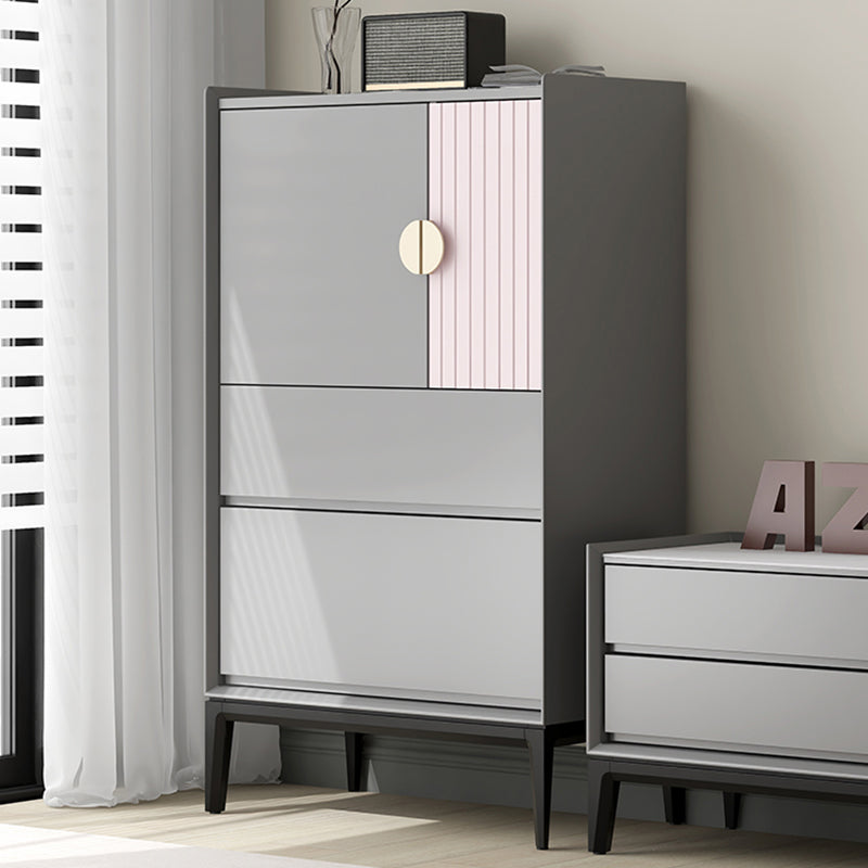 Modern Vertical Storage Chest with Soft-Close Drawers for Home Clearhalo 'Bedroom Furniture' 'Dressers & Chests' 'dressers_chests' 'furn' 'furn_dressers_chests' 'Furniture' 7782511