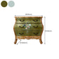 French Country Horizontal Storage Chest with Drawers for Home