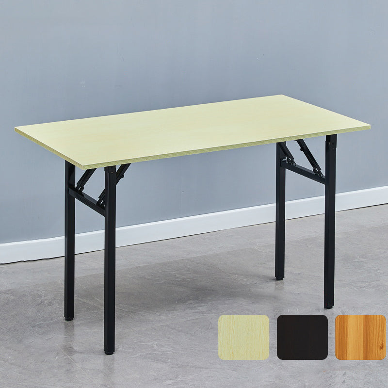 Contemporary Rectangular Dormitory Writing Desk Parsons Base Office Desk 47.2"L x 23.6"W x 29.5"H No Shelf Clearhalo 'furn' 'furn_office_desk' 'Furniture' 'Office Desks' 'Office Furniture' 'office_desk' 7782688