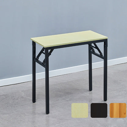 Contemporary Rectangular Dormitory Writing Desk Parsons Base Office Desk 31"L x 16"W x 30"H No Shelf Clearhalo 'furn' 'furn_office_desk' 'Furniture' 'Office Desks' 'Office Furniture' 'office_desk' 7782695