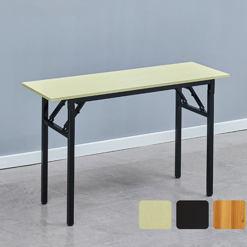 Contemporary Rectangular Dormitory Writing Desk Parsons Base Office Desk 47"L x 16"W x 30"H No Shelf Clearhalo 'furn' 'furn_office_desk' 'Furniture' 'Office Desks' 'Office Furniture' 'office_desk' 7782696