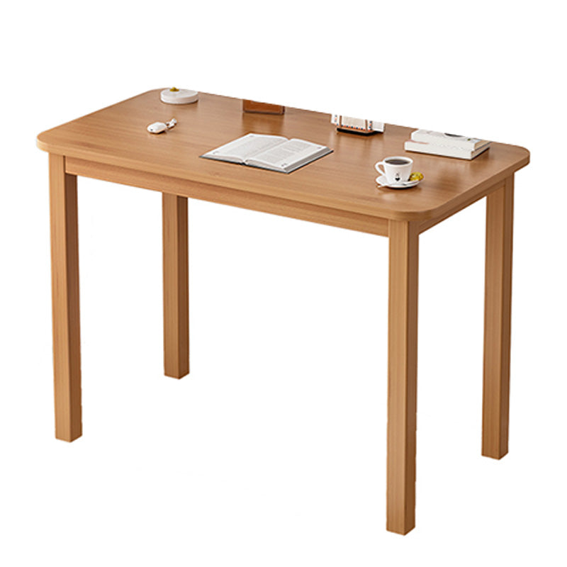 Industrial Style Engineered Wood Desk Rectangular Office Desk Natural Clearhalo 'furn' 'furn_office_desk' 'Furniture' 'Office Desks' 'Office Furniture' 'office_desk' 7782860