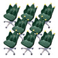 Modern Office Chair No Distressing Ergonomic Chair with Wheels Green 8 Piece Set Clearhalo 'furn' 'furn_office_chair' 'Furniture' 'Office Chairs' 'Office Furniture' 'office_chair' 7783244