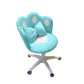 Modern Office Chair No Distressing Ergonomic Chair with Wheels White-Blue 1 Piece Clearhalo 'furn' 'furn_office_chair' 'Furniture' 'Office Chairs' 'Office Furniture' 'office_chair' 7783260