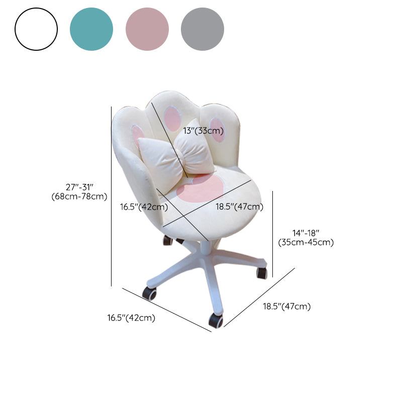 Modern Office Chair No Distressing Ergonomic Chair with Wheels Clearhalo 'furn' 'furn_office_chair' 'Furniture' 'Office Chairs' 'Office Furniture' 'office_chair' 7783266