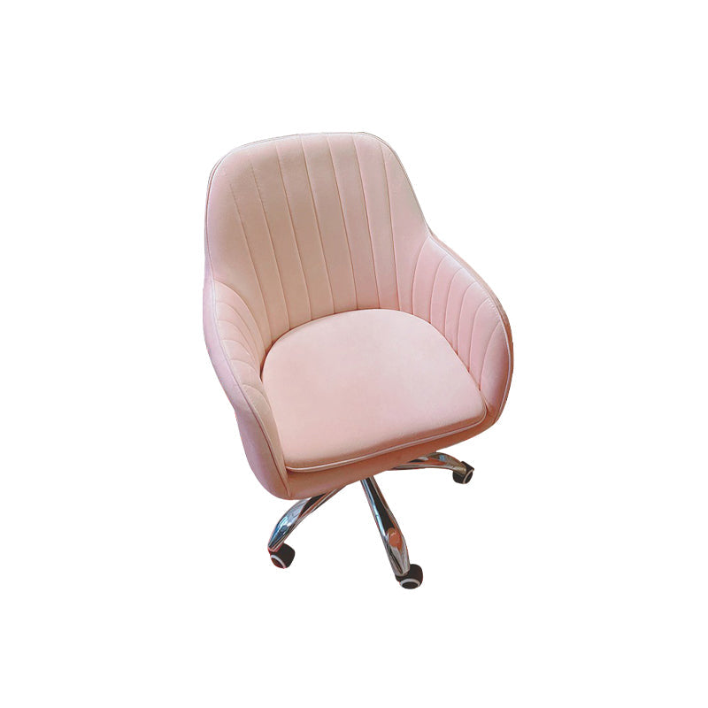 アームレスデスクチェアモダンな人間工学に基づいたオフィスチェアなし