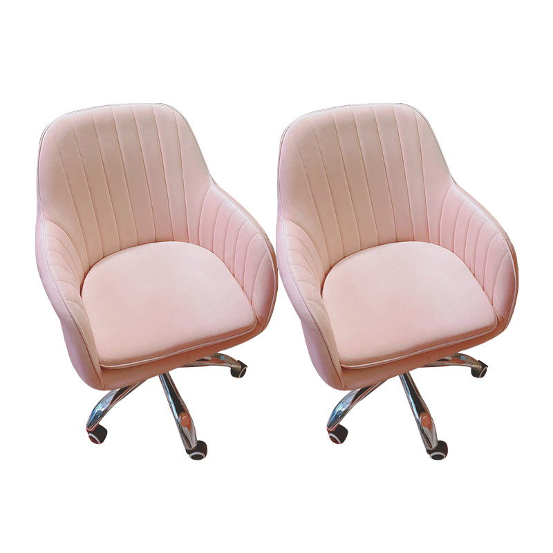 アームレスデスクチェアモダンな人間工学に基づいたオフィスチェアなし