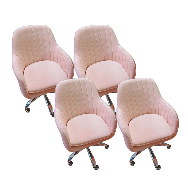 アームレスデスクチェアモダンな人間工学に基づいたオフィスチェアなし