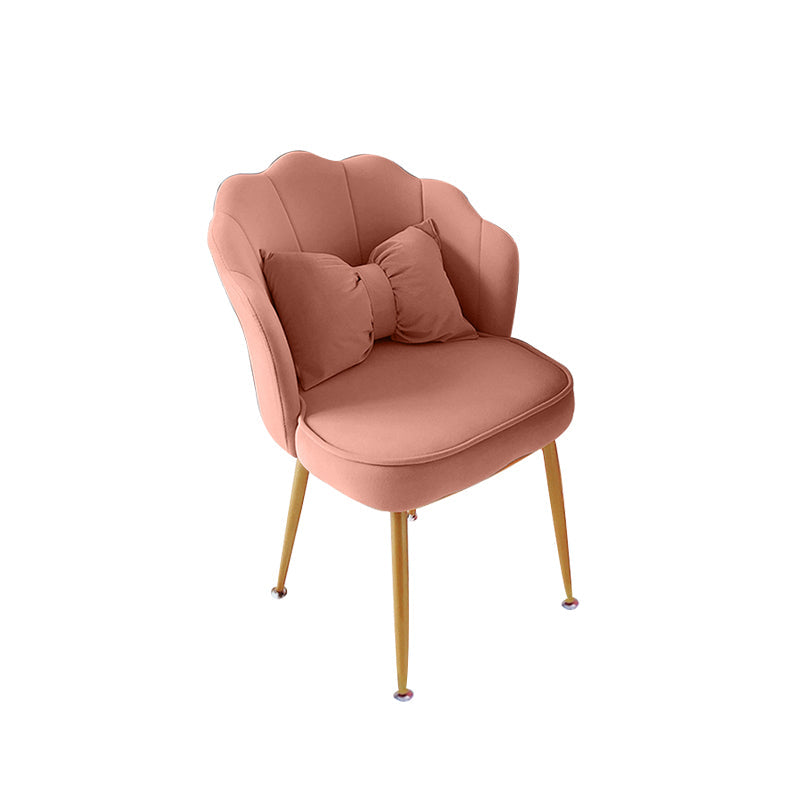 アームレスデスクチェアモダンな人間工学に基づいたオフィスチェアなし