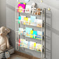 Floating Contemporary Bookcase Metal Closed Back Bookshelf with Shelves Clearhalo 'Bookcases' 'furn' 'furn_bookcases' 'Furniture' 'Office Furniture' 7783501