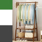 Modern Wooden Coat Rack Storage Shelves Coat Rack with Double Coat Hooks