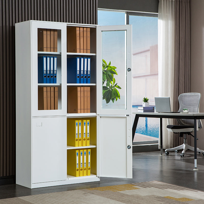 Metal File Cabinet Contemporary Storage Shelves Locking File Cabinet for Office