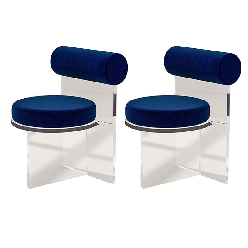 Moderne eenvoudige zijstoel Plastic frame zijde eetkamerstoel voor eetkamer