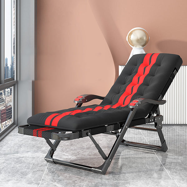 位置ロックと金属ベースを備えたブラックモダン標準リクライニング