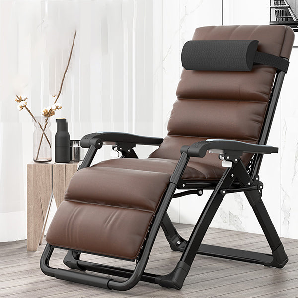 Contemporary Standard Recliner with Removable Cushions and Metal Legs Clearhalo 'Chairs & Seating' 'furn' 'furn_recliners' 'Furniture' 'Living Room Furniture' 'Recliners' 7791310