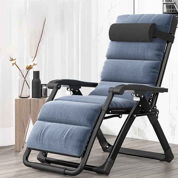 Contemporary Standard Recliner with Removable Cushions and Metal Legs Clearhalo 'Chairs & Seating' 'furn' 'furn_recliners' 'Furniture' 'Living Room Furniture' 'Recliners' 7791314