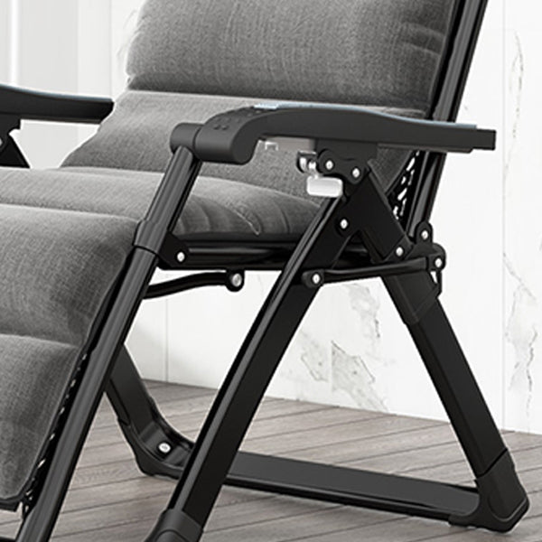 Contemporary Standard Recliner with Removable Cushions and Metal Legs Clearhalo 'Chairs & Seating' 'furn' 'furn_recliners' 'Furniture' 'Living Room Furniture' 'Recliners' 7791320