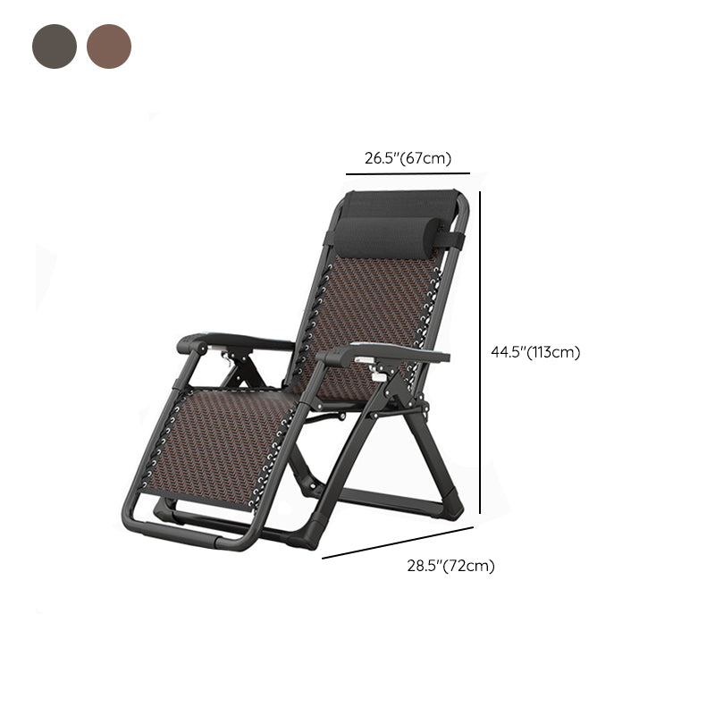 Contemporary Standard Recliner with Removable Cushions and Metal Legs Clearhalo 'Chairs & Seating' 'furn' 'furn_recliners' 'Furniture' 'Living Room Furniture' 'Recliners' 7791330