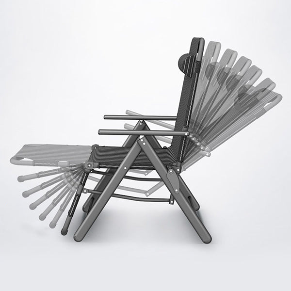 Zeitgenössischer Standard -Liege mit unabhängiger Fußbewegung und Armen