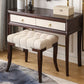 Standing Brown 2-Drawer Bedroom Solid Wood Makeup Vanity Desk Table Clearhalo 'Bedroom Furniture' 'furn' 'furn_makeup_vanities' 'Furniture' 'Makeup Vanities' 'makeup_vanities' 7791515