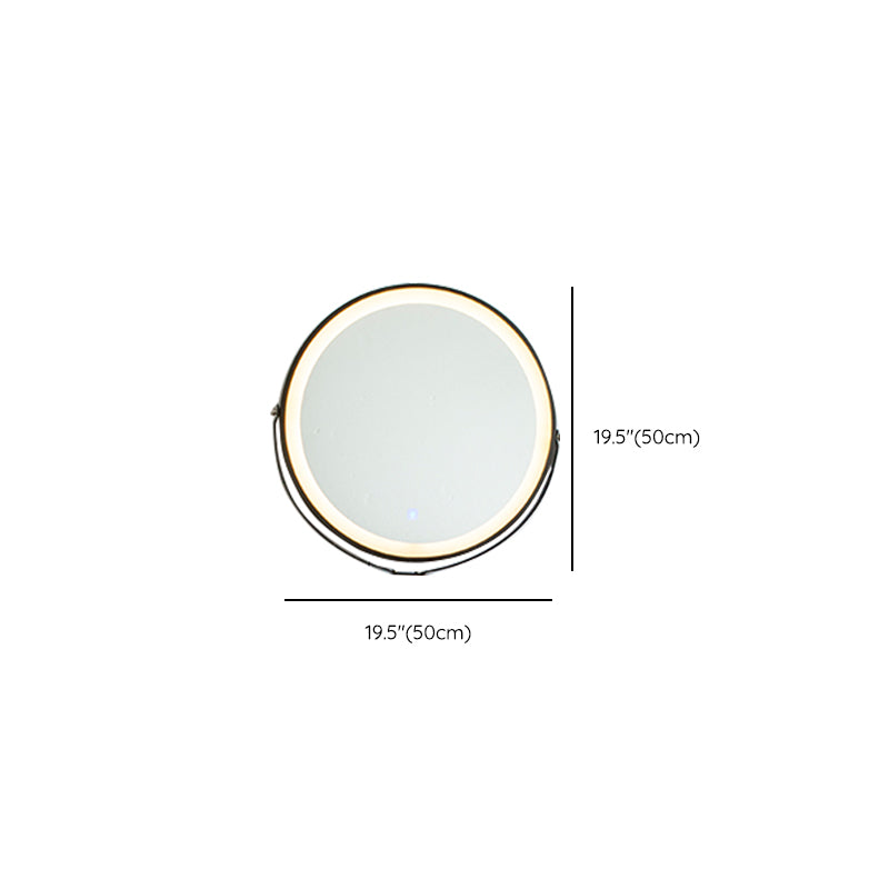 Mid-Century Modern 2-Drawer Solid Wood Brown Standing Vanity Dressing Table Clearhalo 'Bedroom Furniture' 'furn' 'furn_makeup_vanities' 'Furniture' 'Makeup Vanities' 'makeup_vanities' 7791567