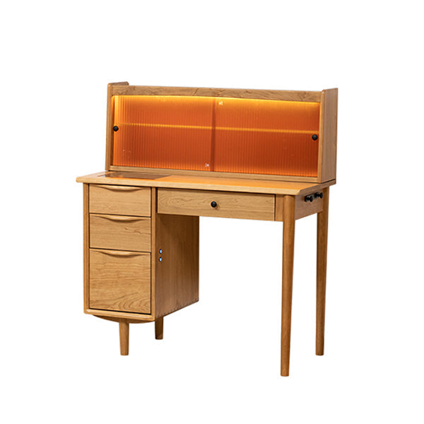 Los cajones de pie incluyeron mesa de tocador de dormitorio con mesa de maquillaje y taburetes