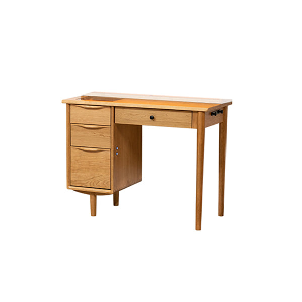 Los cajones de pie incluyeron mesa de tocador de dormitorio con mesa de maquillaje y taburetes