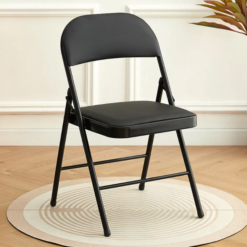 Contemporary Solid Color Standard Recliner 17.7" Wide Metal Single with Legs Black Faux Leather Clearhalo 'Chairs & Seating' 'furn' 'furn_recliners' 'Furniture' 'Living Room Furniture' 'Recliners' 7791674