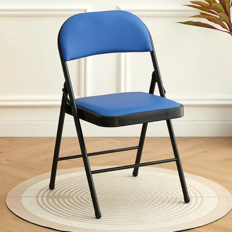 Contemporary Solid Color Standard Recliner 17.7" Wide Metal Single with Legs Blue-Black Faux Leather Clearhalo 'Chairs & Seating' 'furn' 'furn_recliners' 'Furniture' 'Living Room Furniture' 'Recliners' 7791686