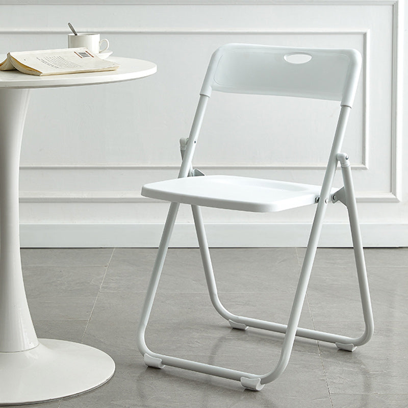 Contemporary Single da 16,5 "wide poltrone in metallo a colori solidi con gambe