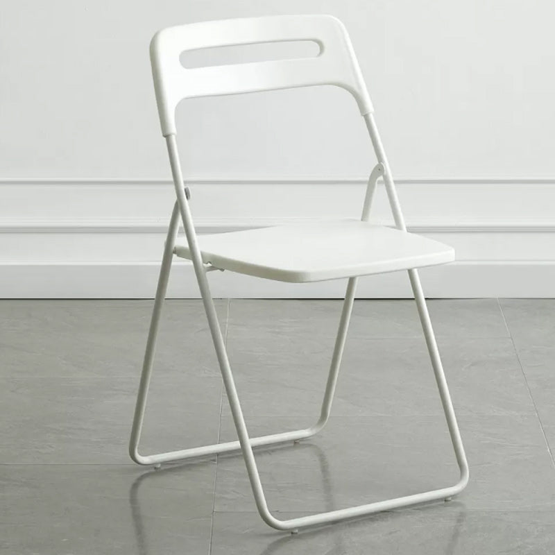 Contemporary Single da 16,5 "wide poltrone in metallo a colori solidi con gambe