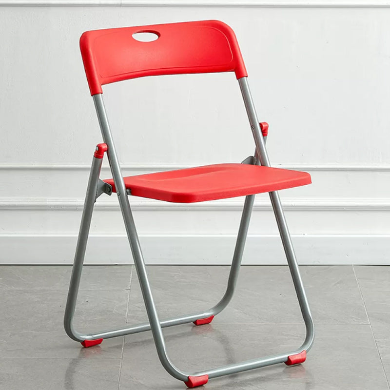 Contemporary Single da 16,5 "wide poltrone in metallo a colori solidi con gambe