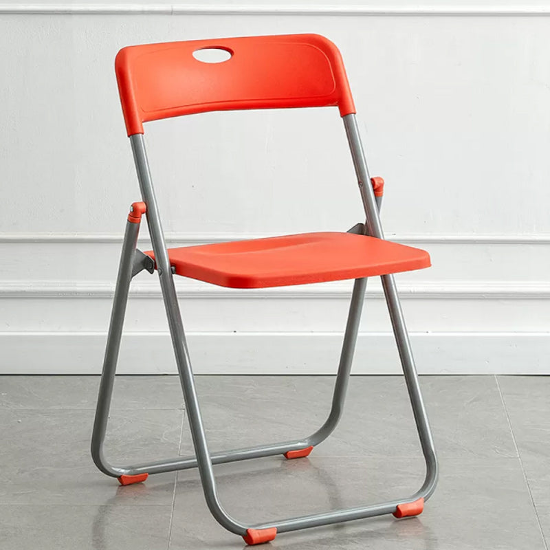 Contemporary Single da 16,5 "wide poltrone in metallo a colori solidi con gambe