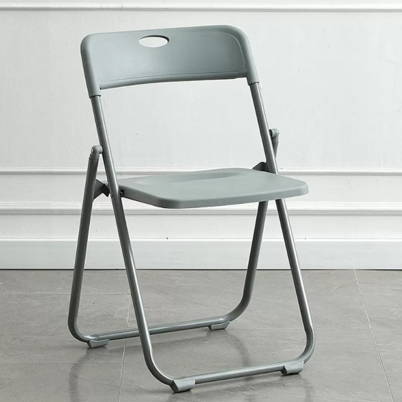 Contemporary Single da 16,5 "wide poltrone in metallo a colori solidi con gambe